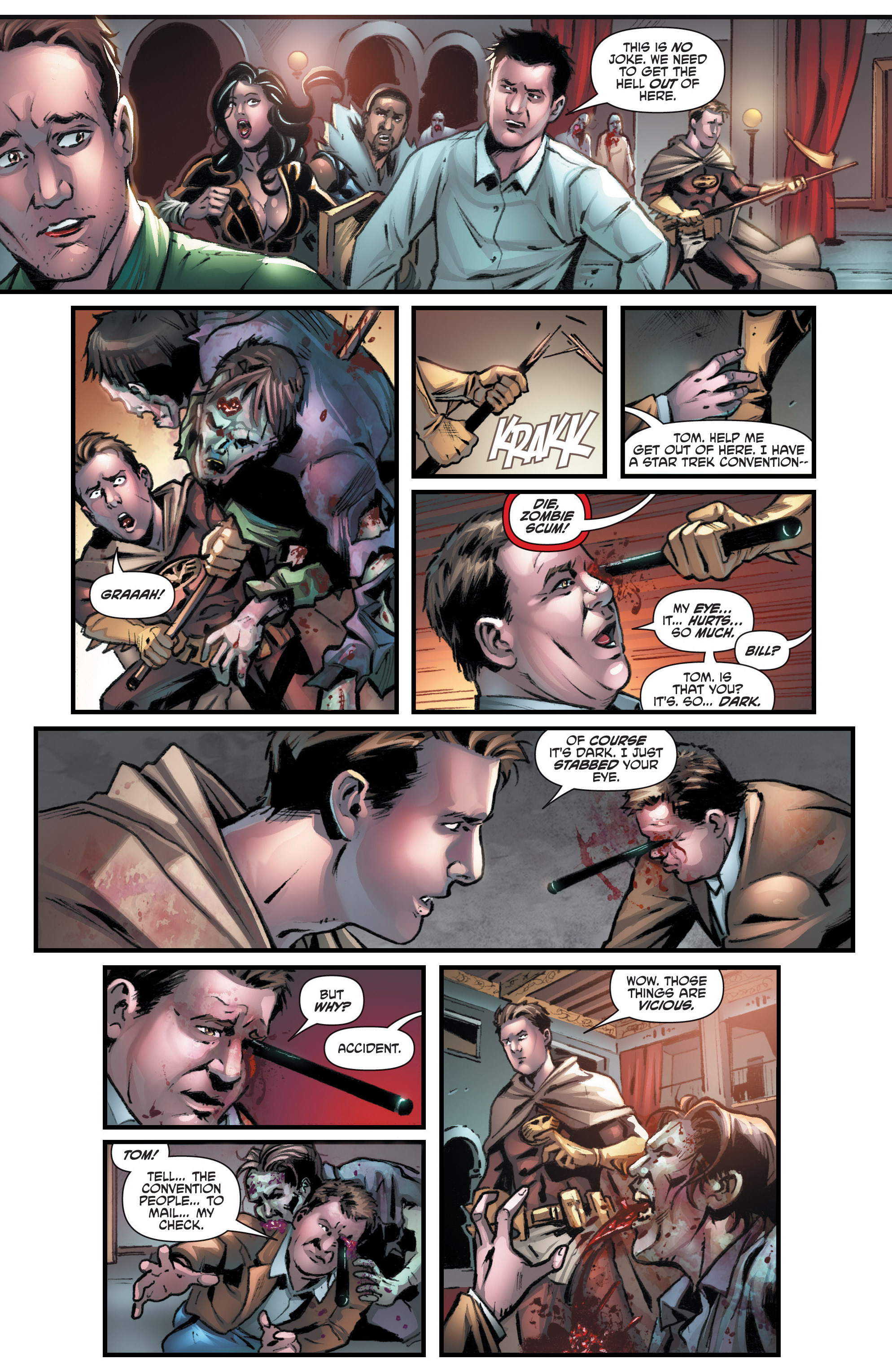 Read online Hollywood Zombie Apocalypse comic -  Issue #1 - 30