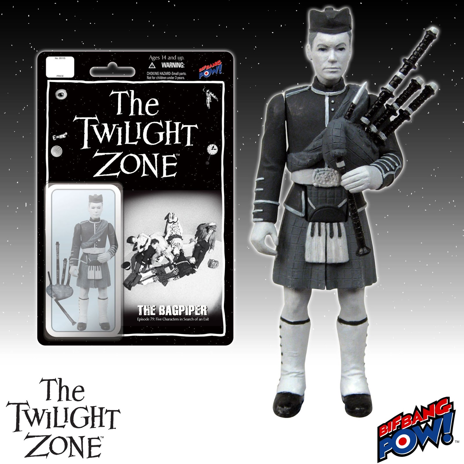 The Twilight Zone Ballet Dancer 3 3//4-Inch Figures Series 3