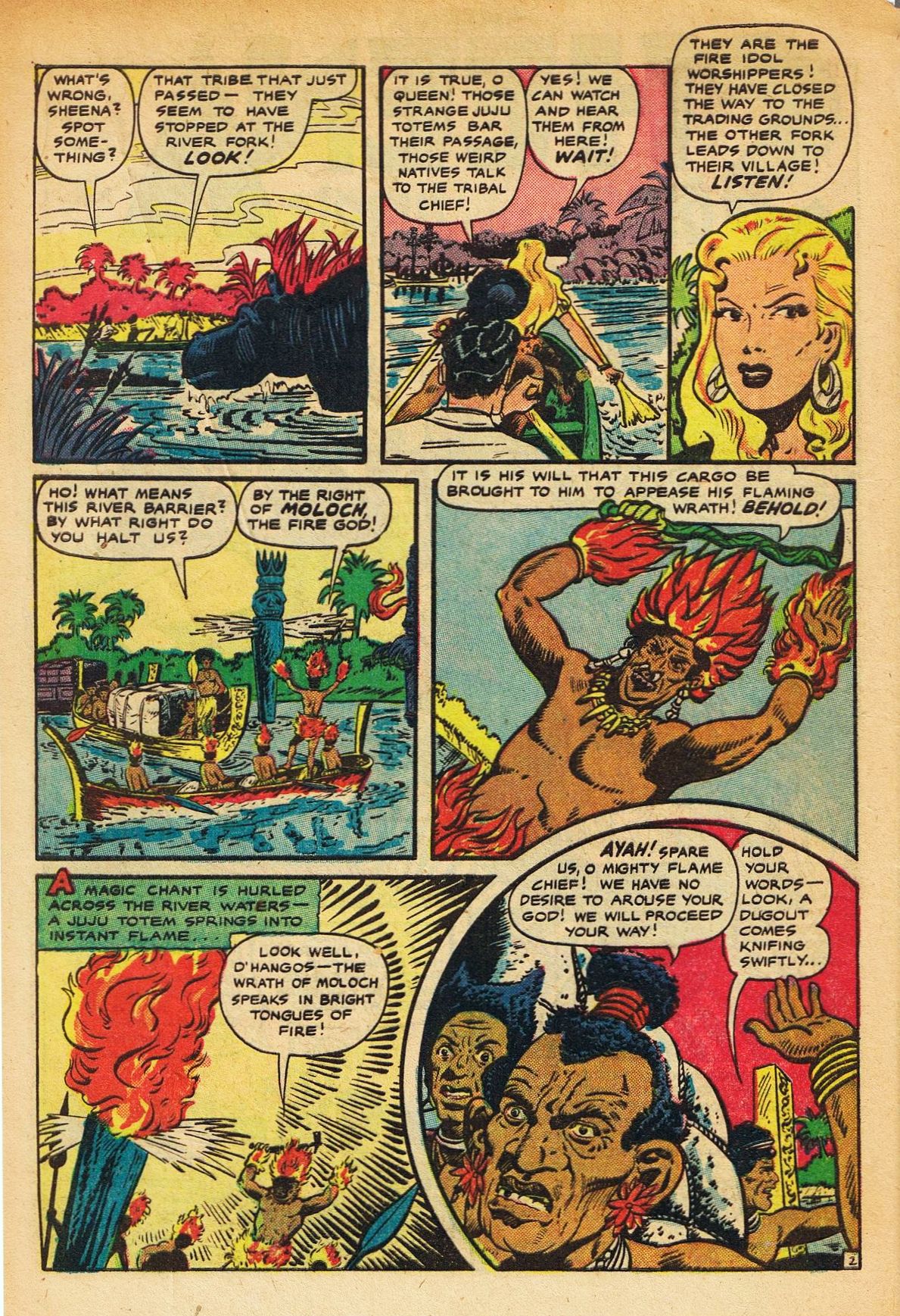 Read online Sheena, Queen of the Jungle (1942) comic -  Issue #11 - 4