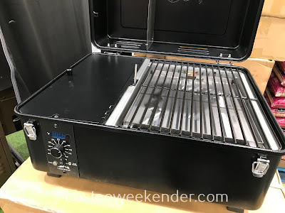 Costco 1288615 - The Traeger Scout Grill is portable but has plenty of grilling space