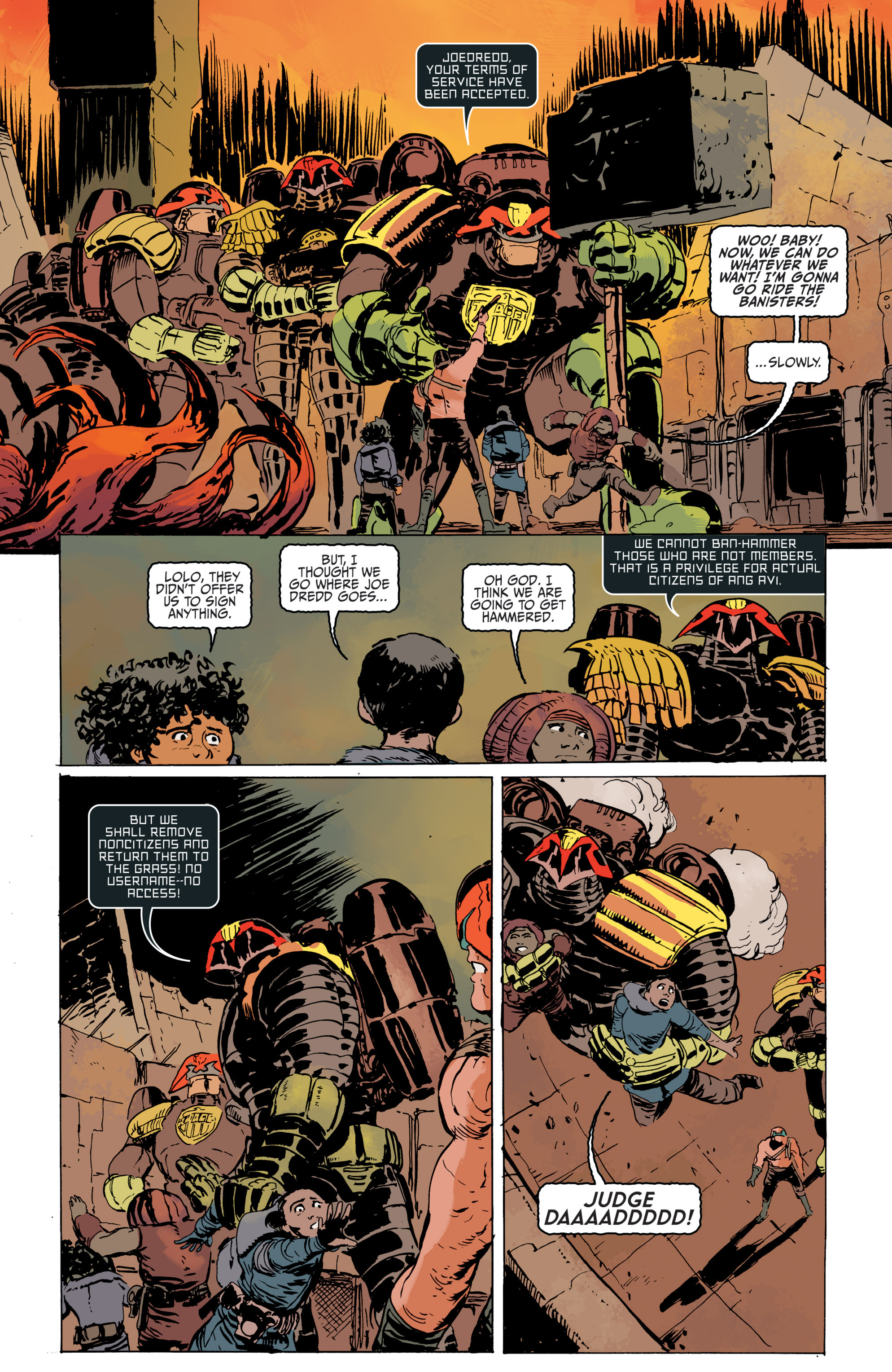 Read online Judge Dredd (2015) comic -  Issue #3 - 21