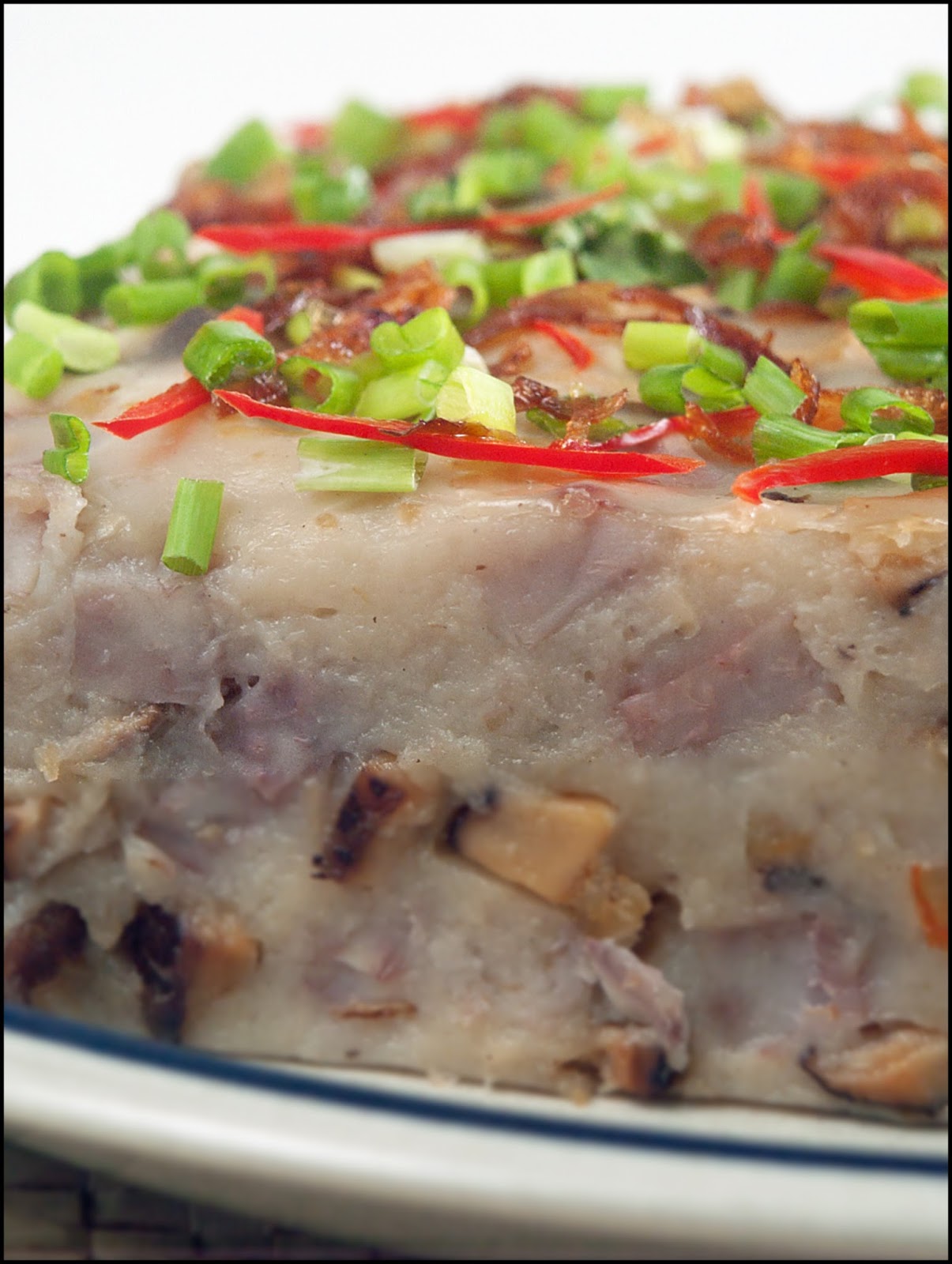 KitchenTigress Orh Kueh/Steamed Yam Cake (I)