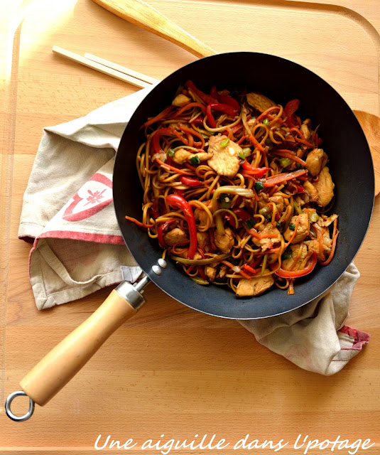 cuisine chinoise chow mein 