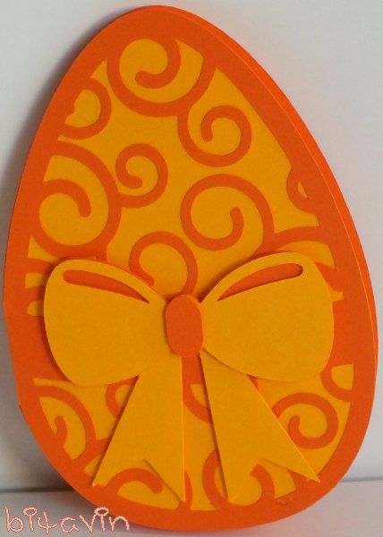 bitavin's Bastel-Blog: Osterei-Karte bitavin's Bastel-Blog: Osterei-Karte