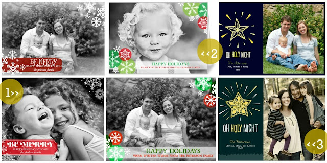 holiday photo cards inspired by shutterfly created in picmonkey