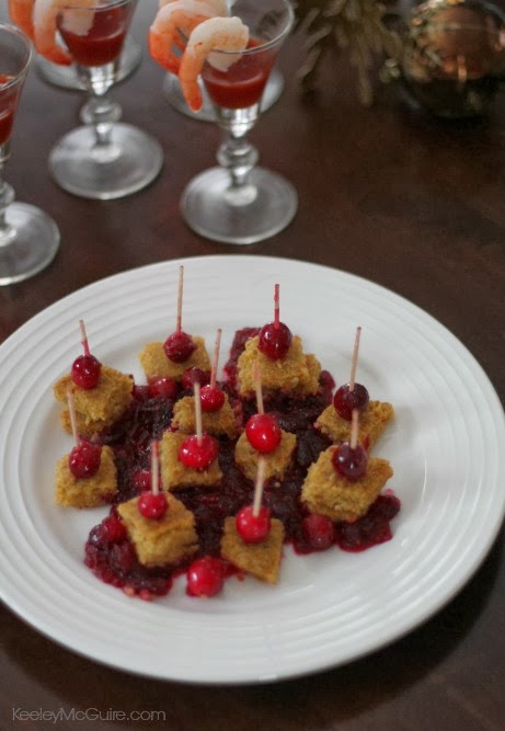 Cucumber hummus canapé -my signature dish :) Gluten Free & Allergy Friendly: Simple Gluten Free Party Appetizers #HolidayHelper