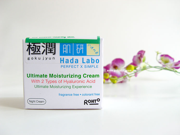 hada labo gokujyun night cream