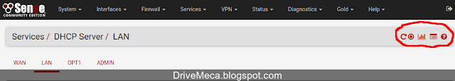 DriveMeca configurando DHCP server en firewall pfSense paso a paso