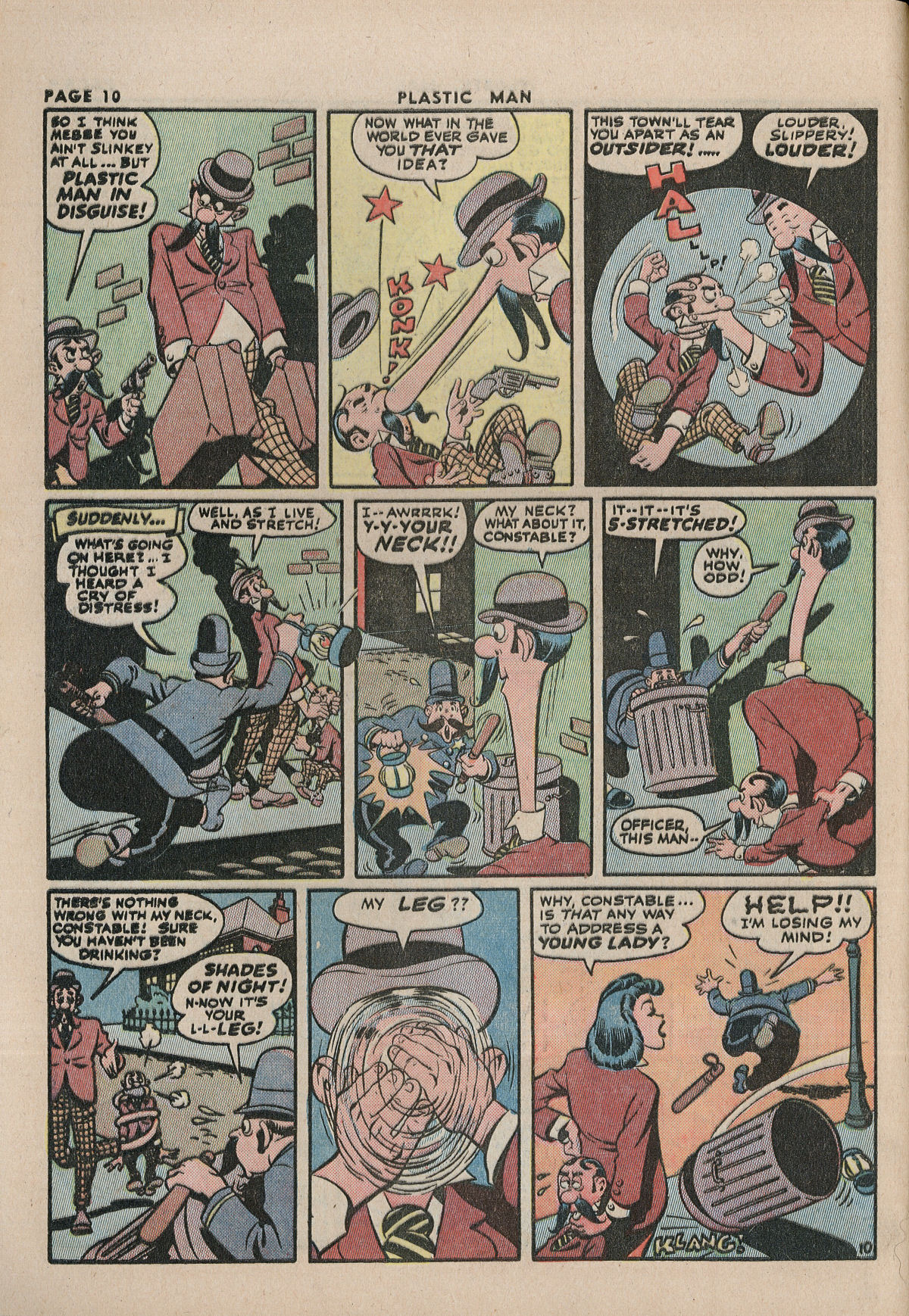 Read online Plastic Man (1943) comic -  Issue #2 - 12