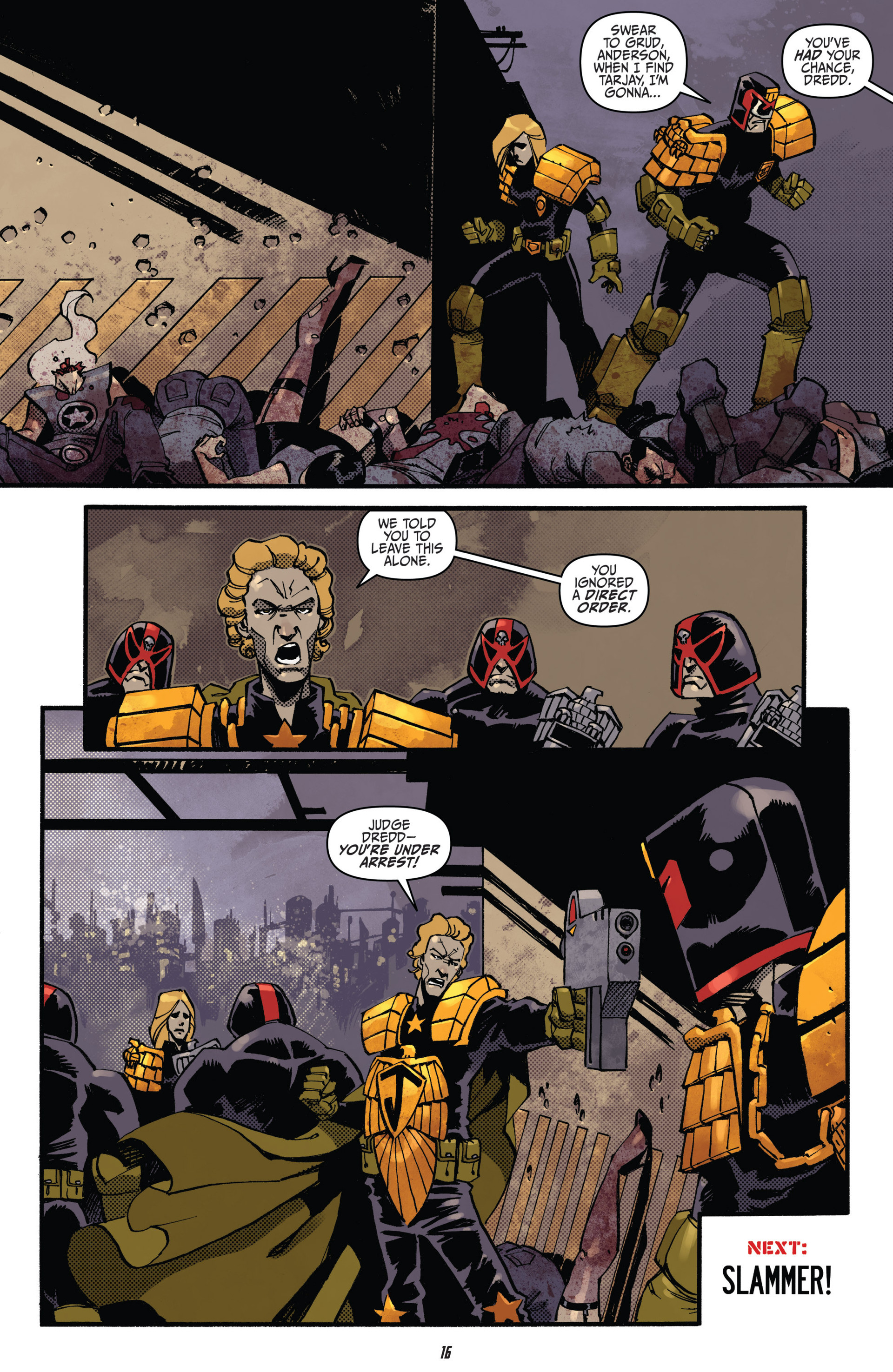 Read online Judge Dredd (2012) comic -  Issue #14 - 16