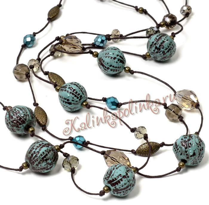 5 Strands Christmas Style Polymer Clay Beaded Pendants - Temu Mexico