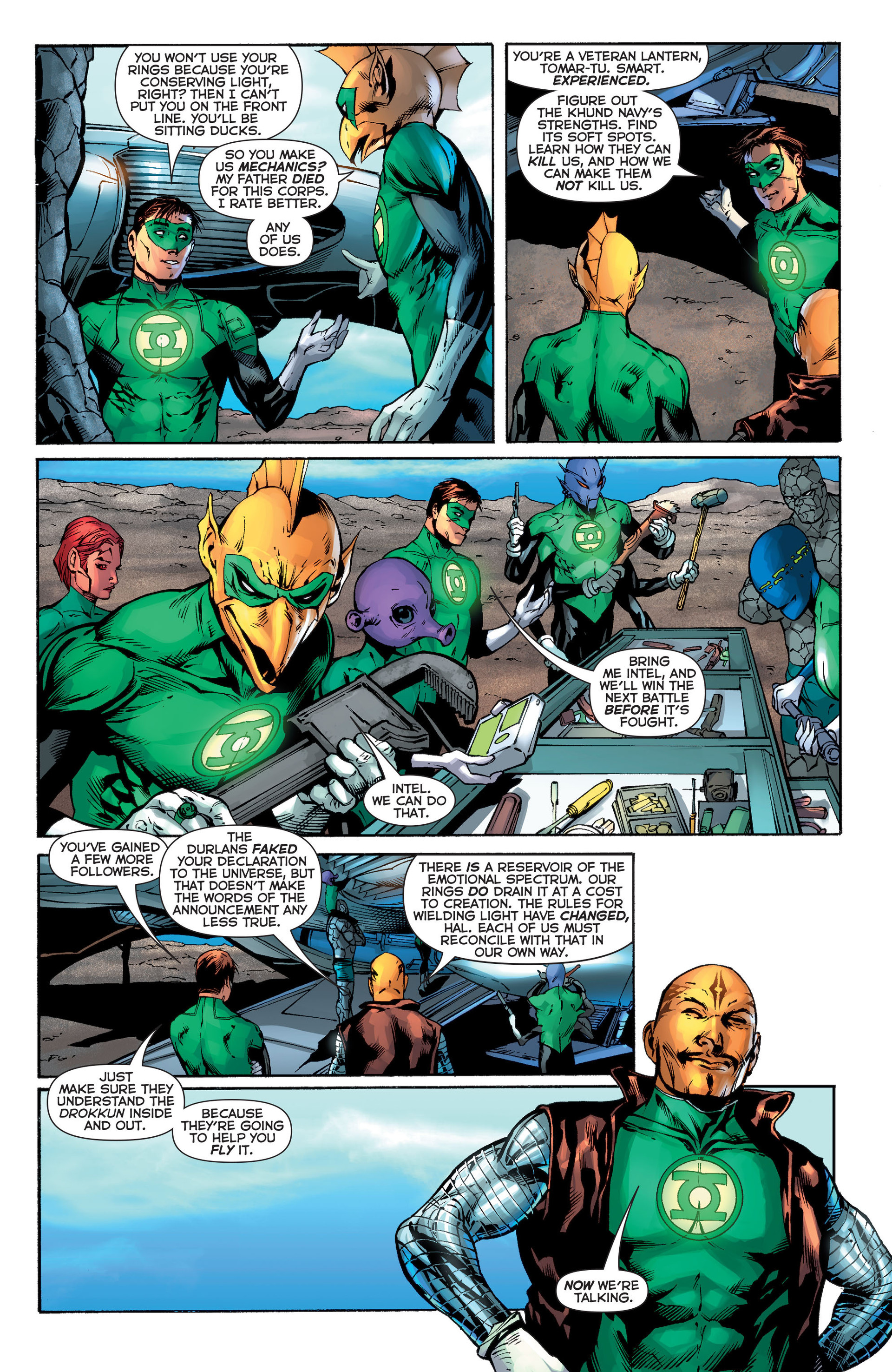 Read online Green Lantern (2011) comic -  Issue #31 - 5