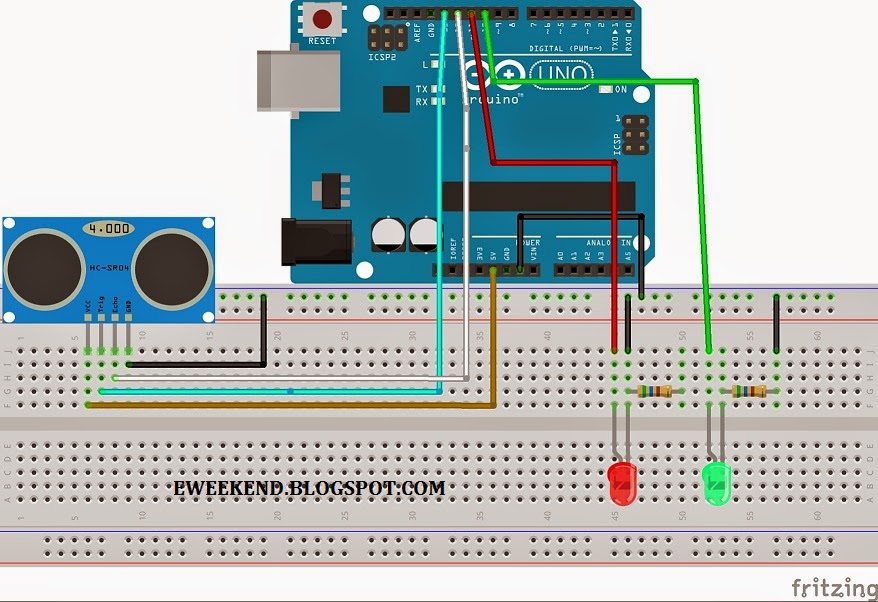 Measuring Distance with HC-SR04 Ultrasonic Ping Sensor and Arduino PART ...