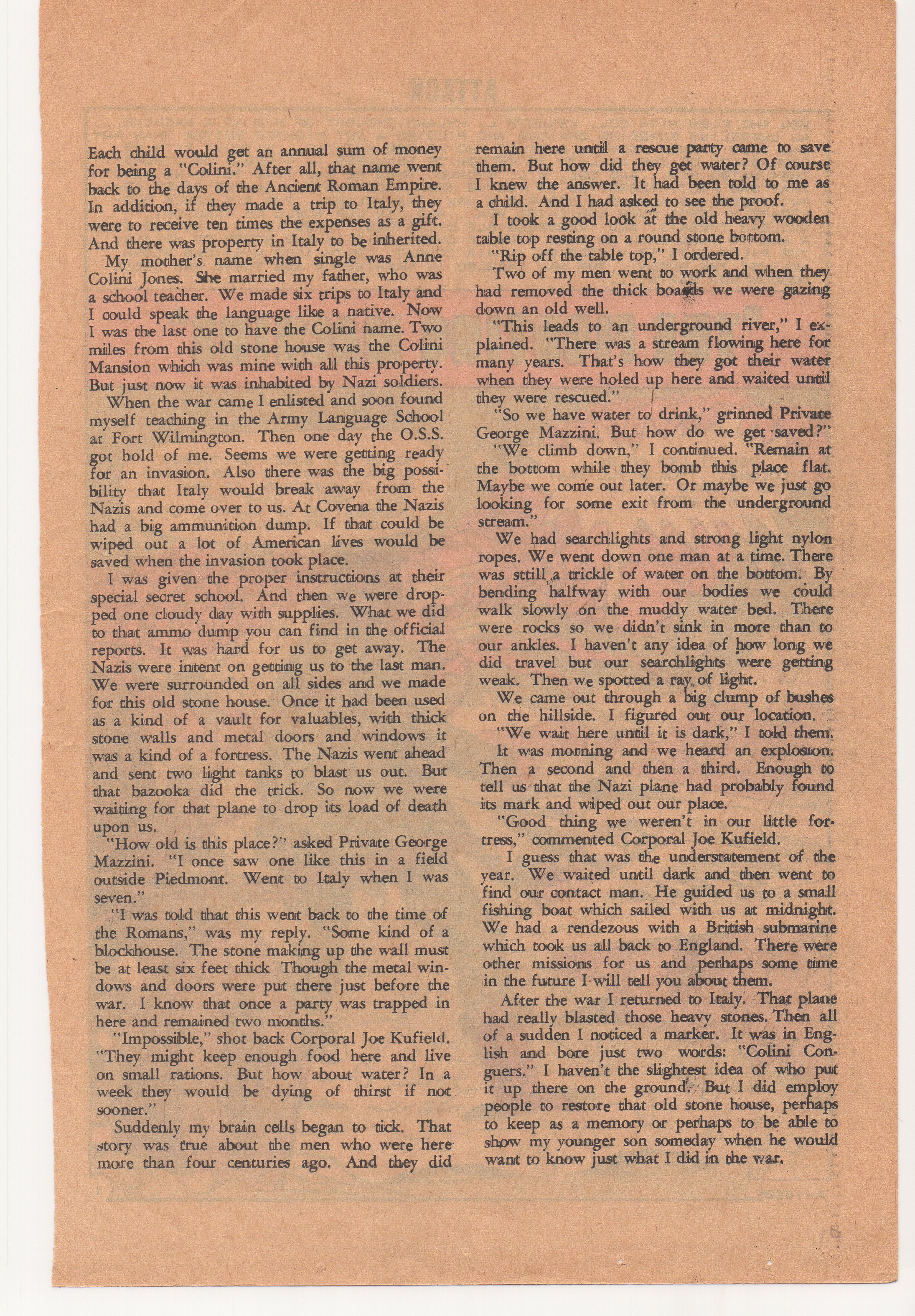 Read online Attack (1962) comic -  Issue #1 - 19