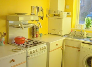 Yellow Kitchen Cabinets Images