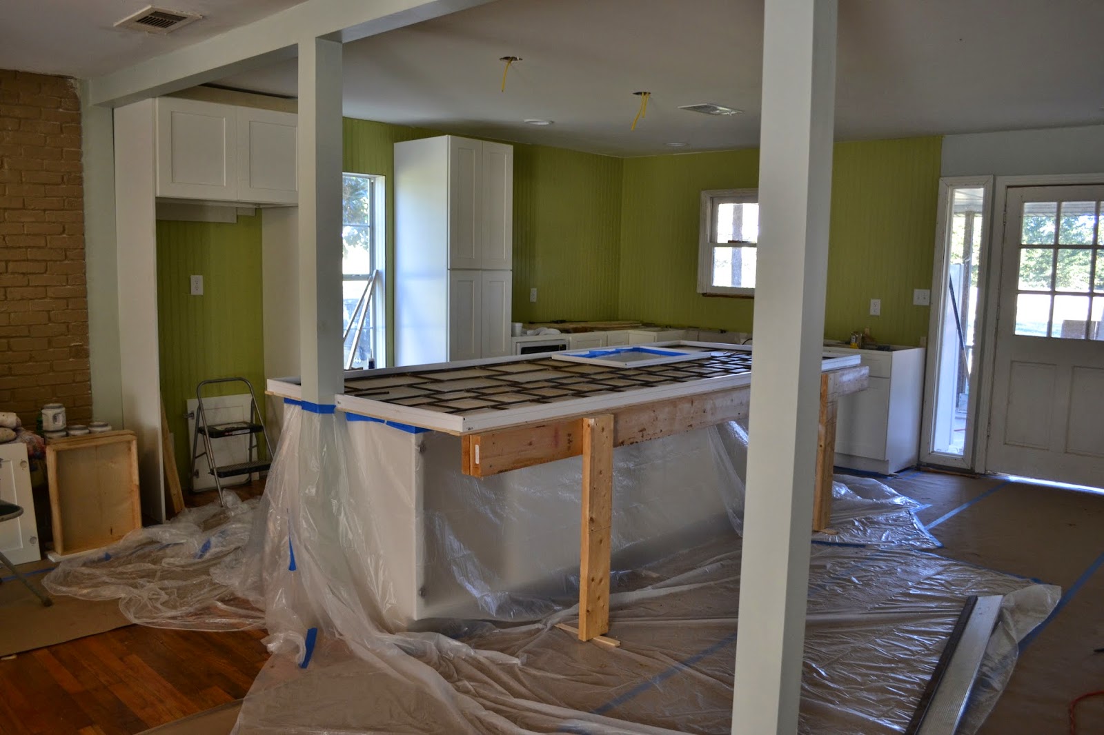 My Stuff Kitchen Reno X, Concrete Countertop