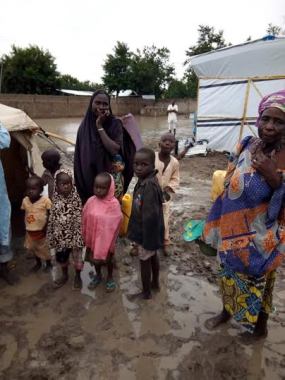 OH MY!!! See The Sorry State Of The IDP Camp In Borno After The Heavy ...