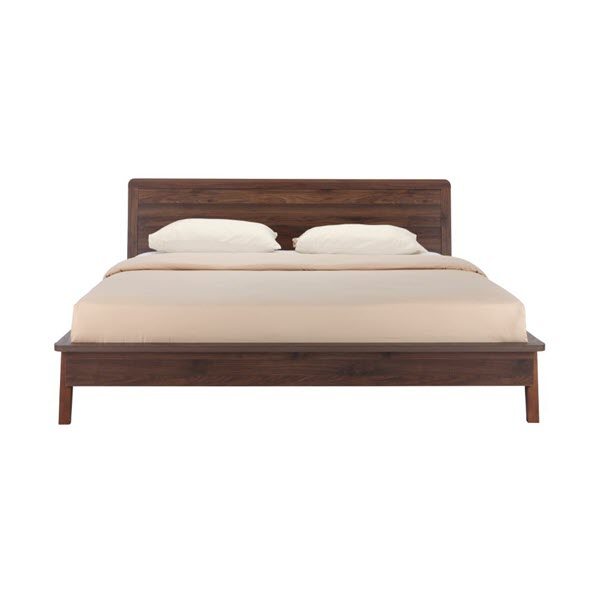 KARLMAR Giường 6 Ft. 195.2x218.1x91.6 cm Màu Gỗ Phỉ