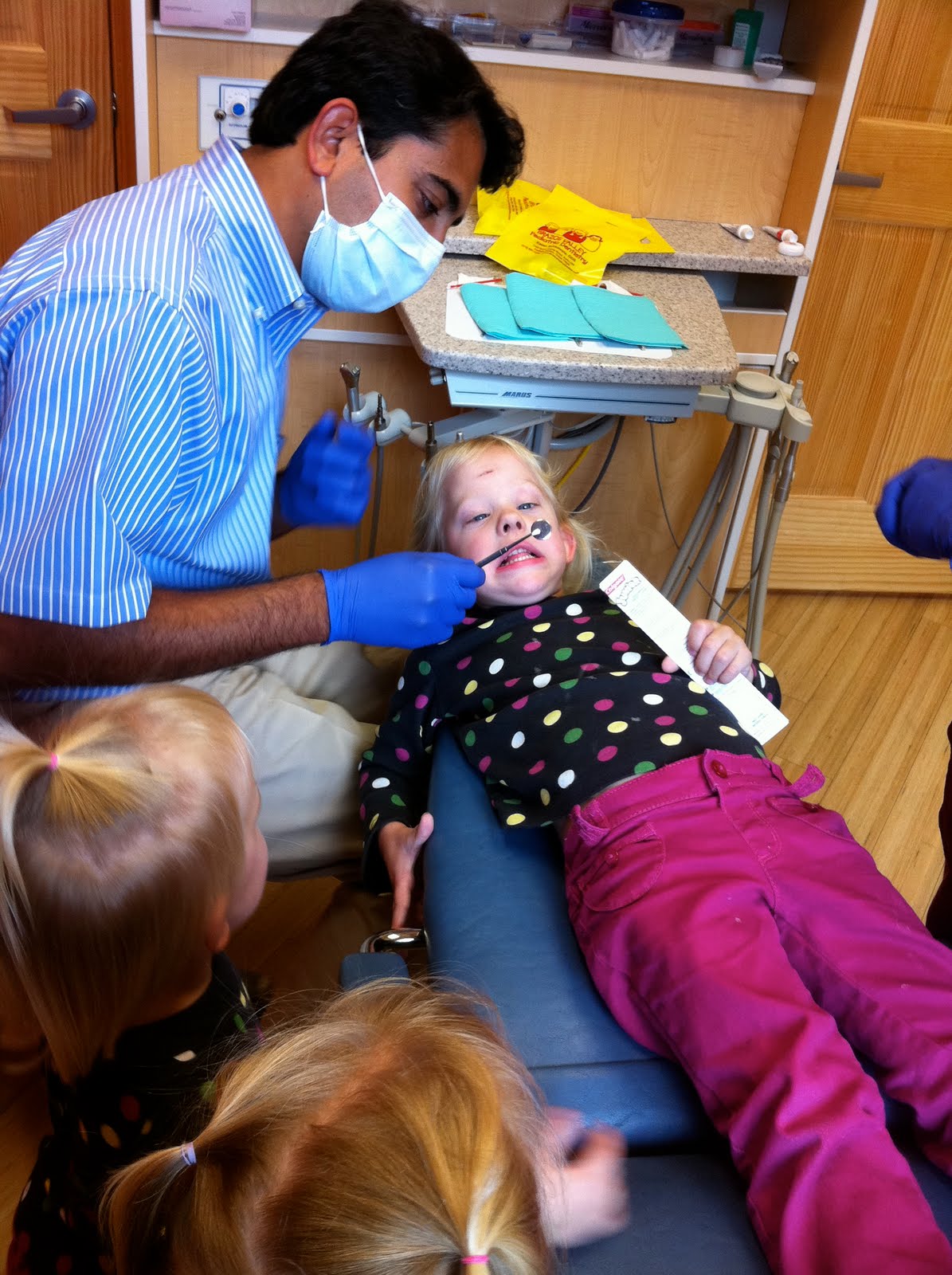 The Gidley Girls 1st Dentist Visit