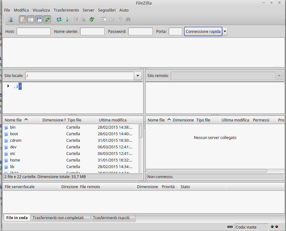 Tux Maniacs Server ftp con Raspberry Pi
