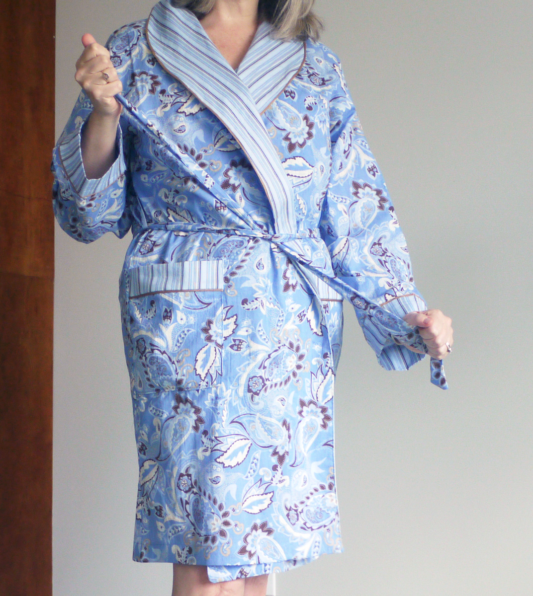 Made by a Fabricista: Cotton Voile Pajamas and Robe