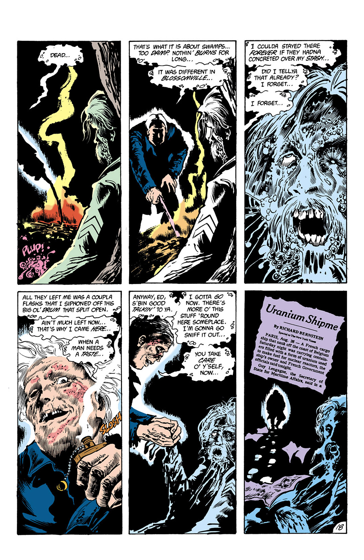 Read online Swamp Thing (1982) comic -  Issue #35 - 19