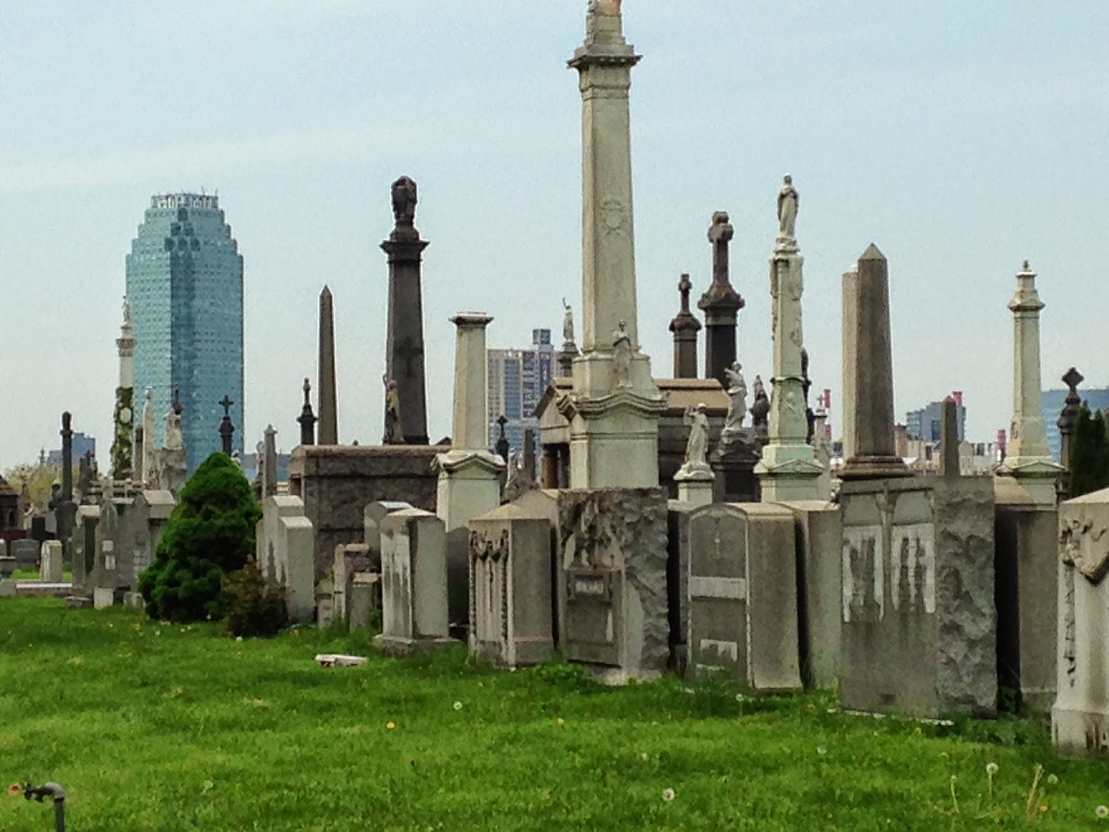 travels Calvary Cemetery, Sunnyside, Queens, New York, New York