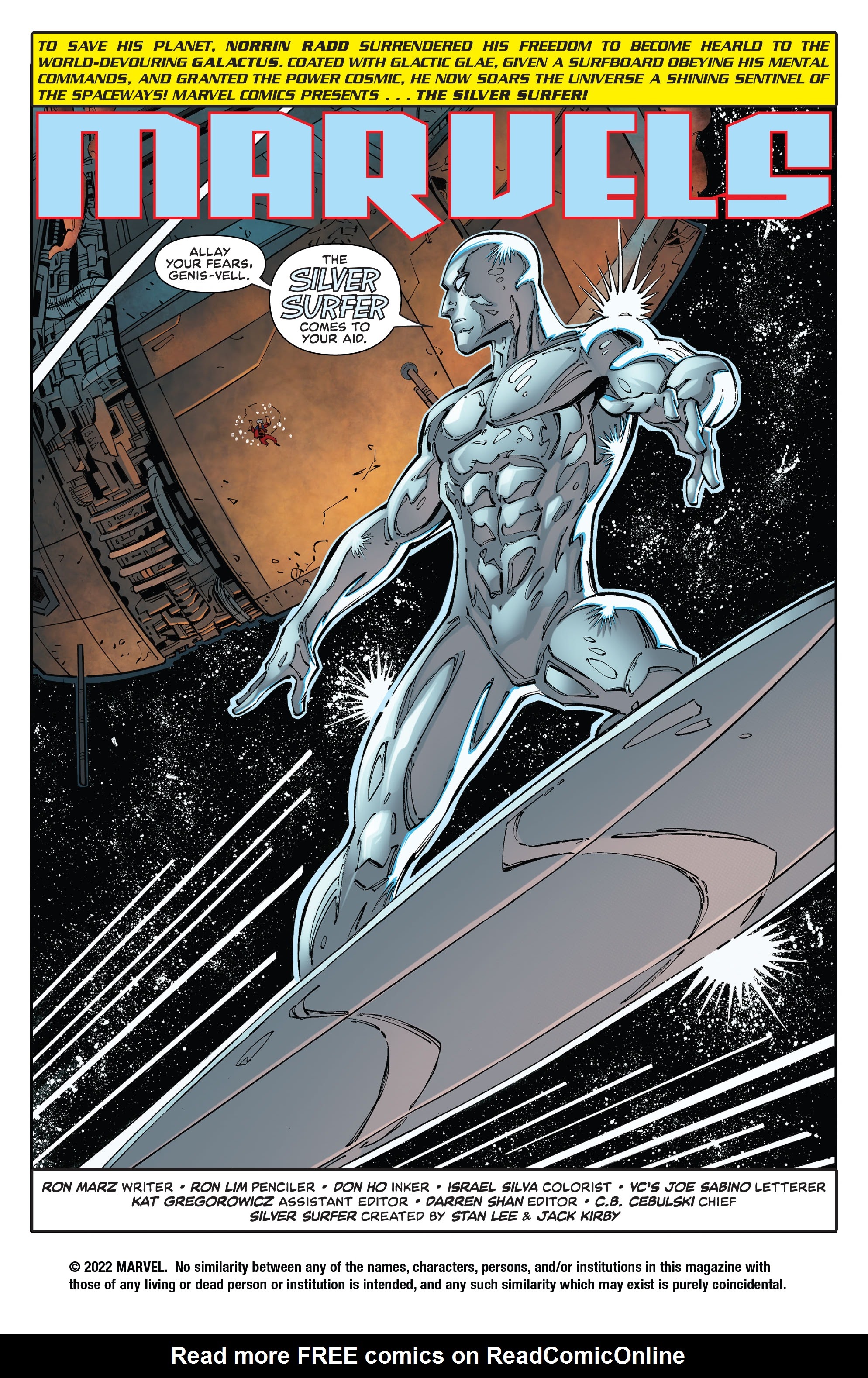 Read online Silver Surfer Rebirth comic -  Issue #1 - 6