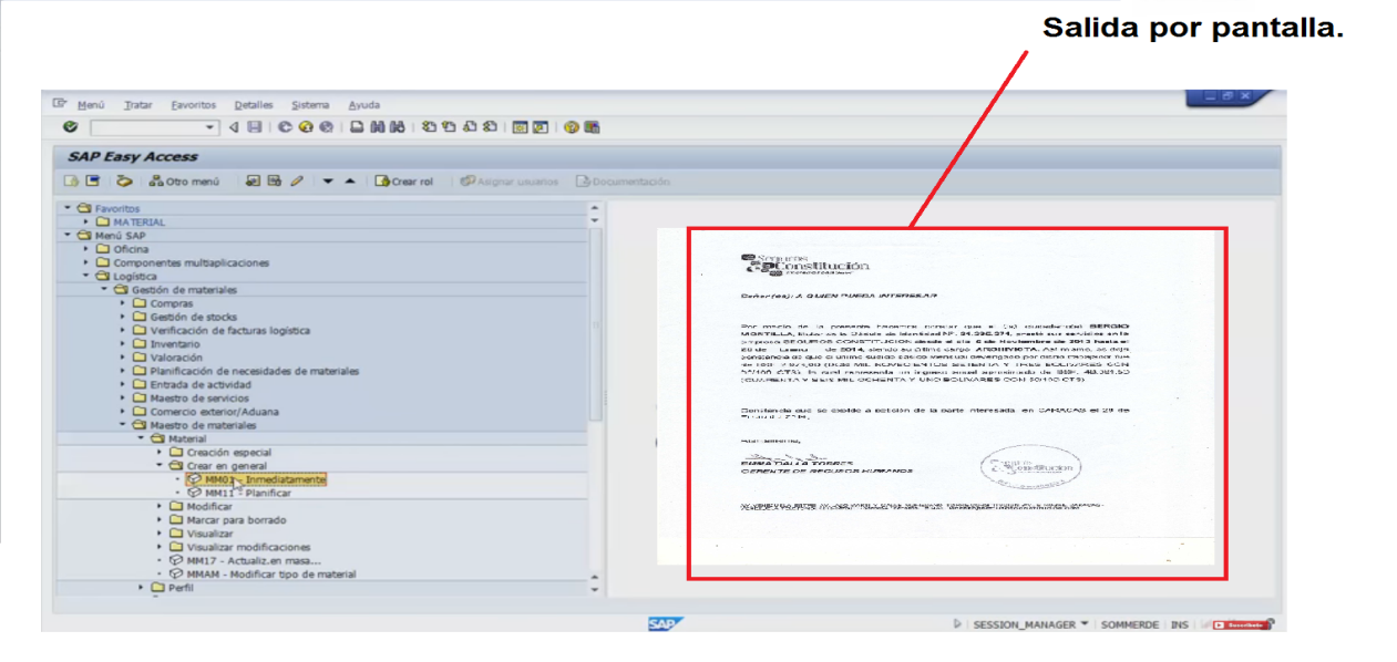 Sistema SAP SISTEMAS, APLICACIONES Y PRODUCTOS (SAP)