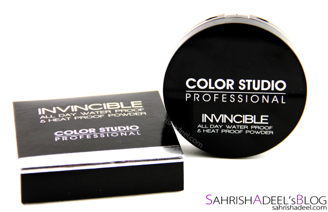 Color Studio Pro Invincible All Day Water Proof and Heat Proof Powder - Review & Swatches