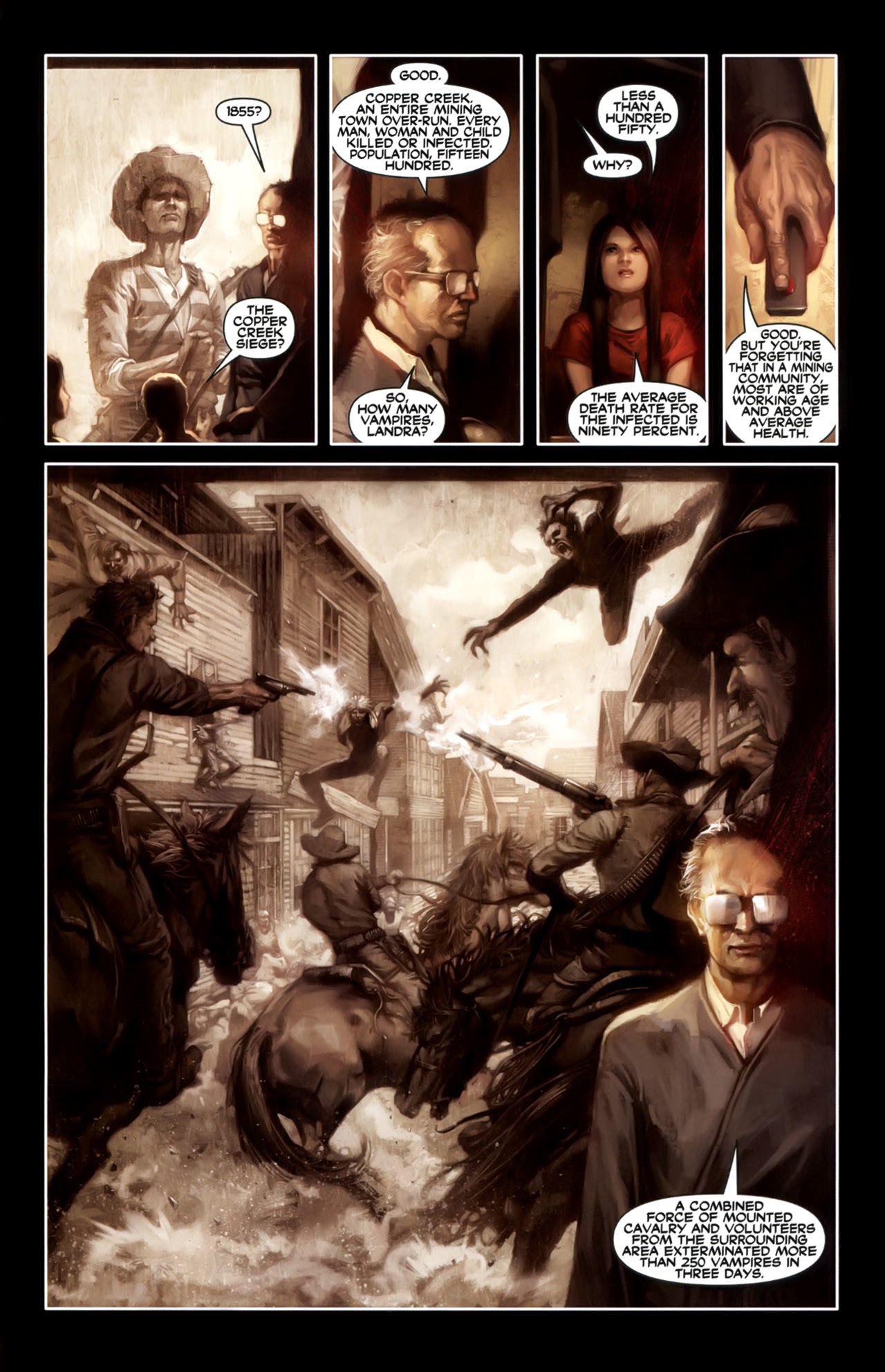 Read online FVZA: Federal Vampire and Zombie Agency comic -  Issue #1 - 9