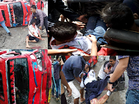 Ngeri Hian, Ini Foto-foto Kecelakaan Yang Tewaskan Pasaribu dan Sitohang, Dan Korban Patah Kaki Ngeri Hian, Ini Foto-foto Kecelakaan Yang Tewaskan Pasaribu dan Sitohang, Dan Korban Patah Kaki