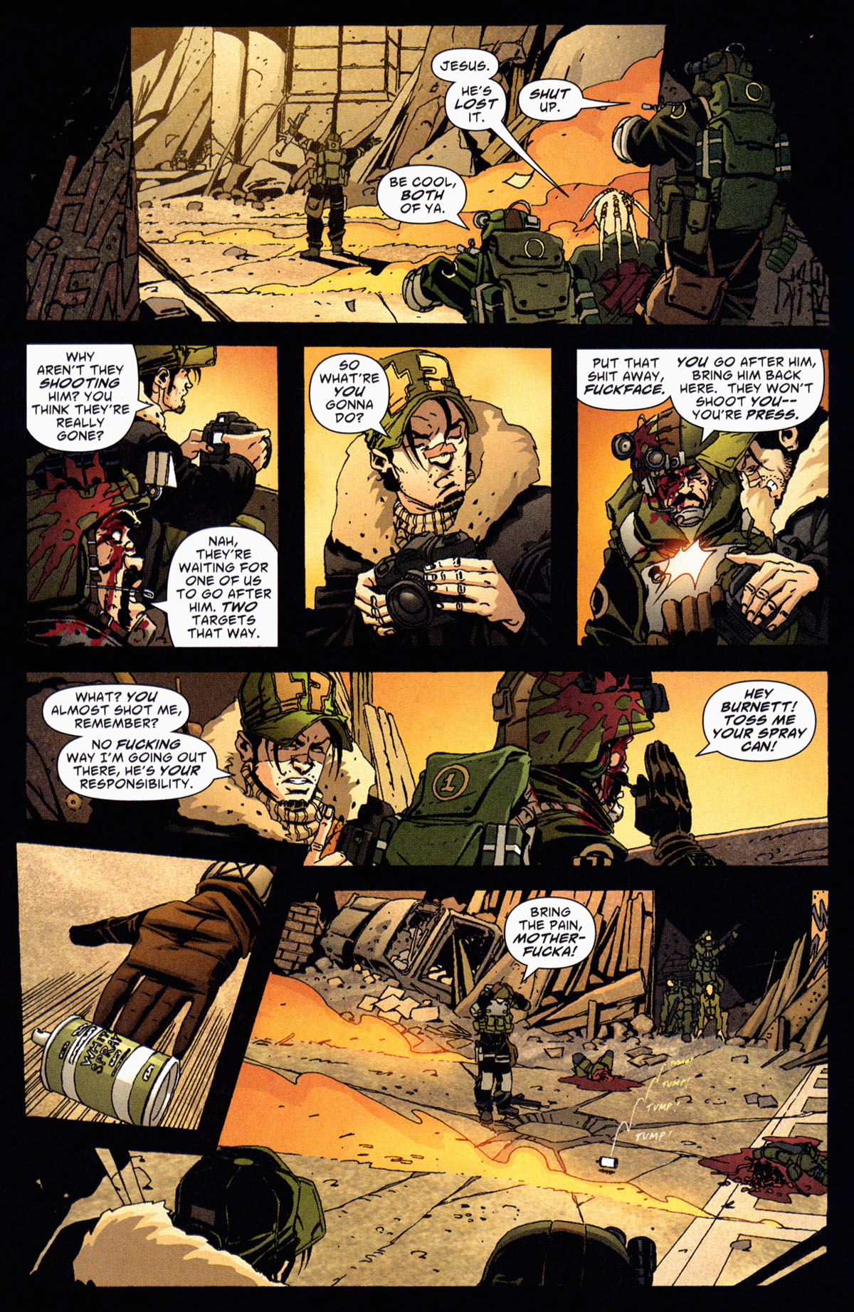 Read online DMZ (2006) comic -  Issue #3 - 12