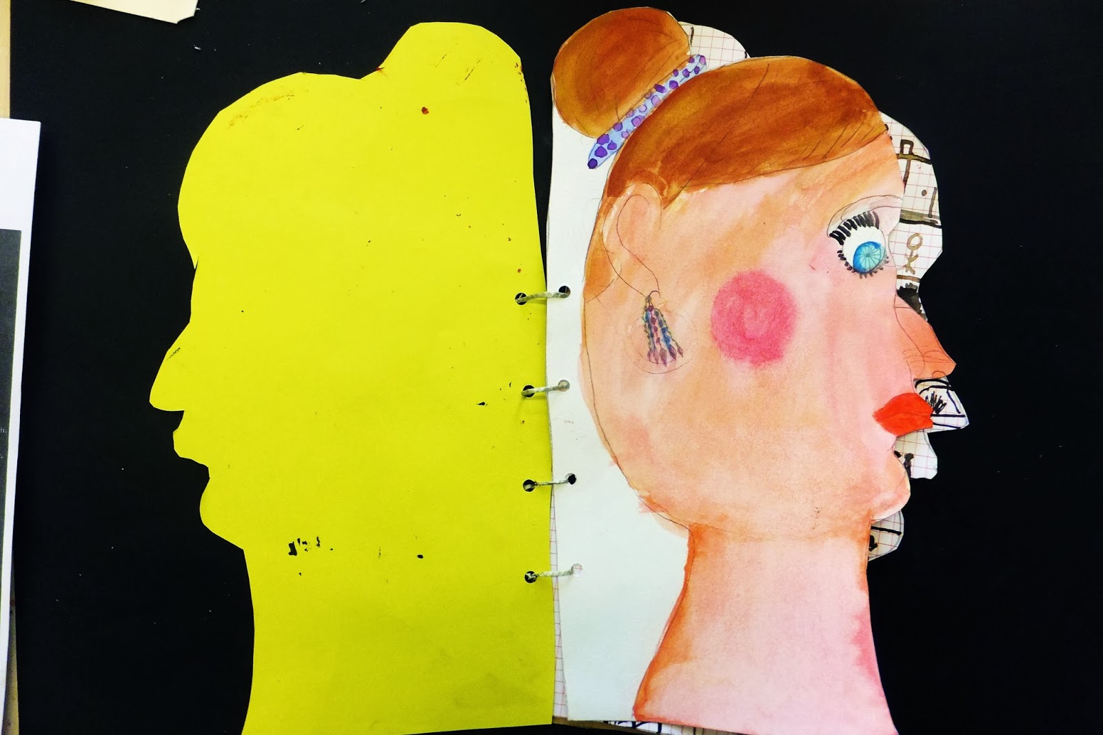 *In het atelier: In mijn hoofd