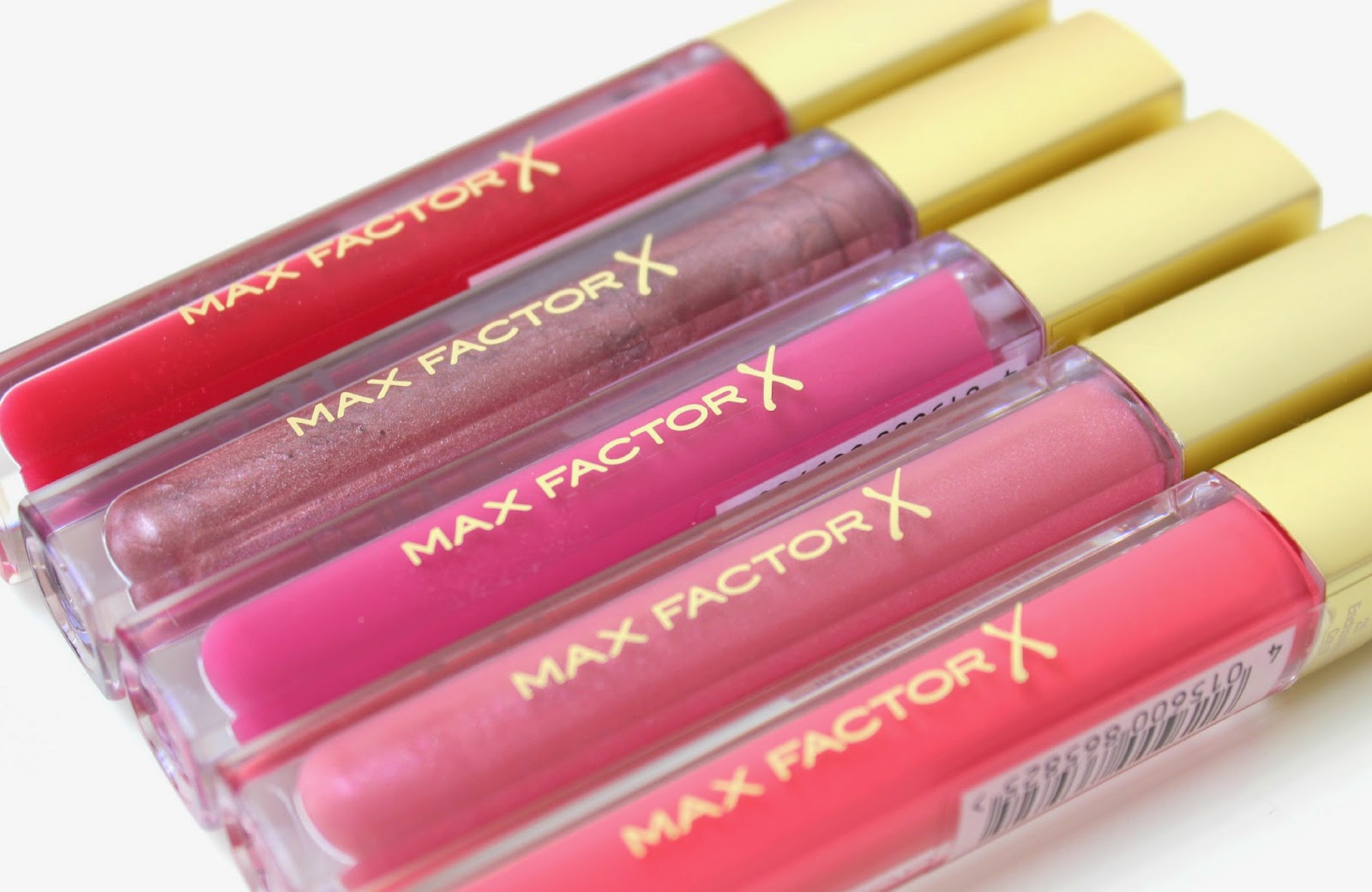 A full review of the Max Factor Colour Elixir Lip Gloss range, delving into 5 of the 9 available shades.