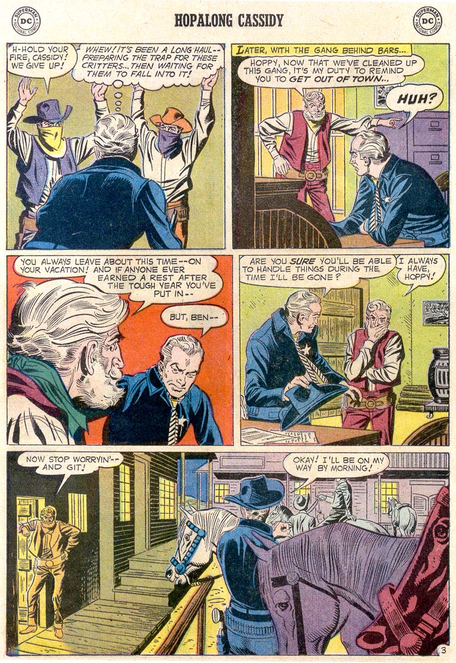 Read online Hopalong Cassidy comic -  Issue #134 - 5