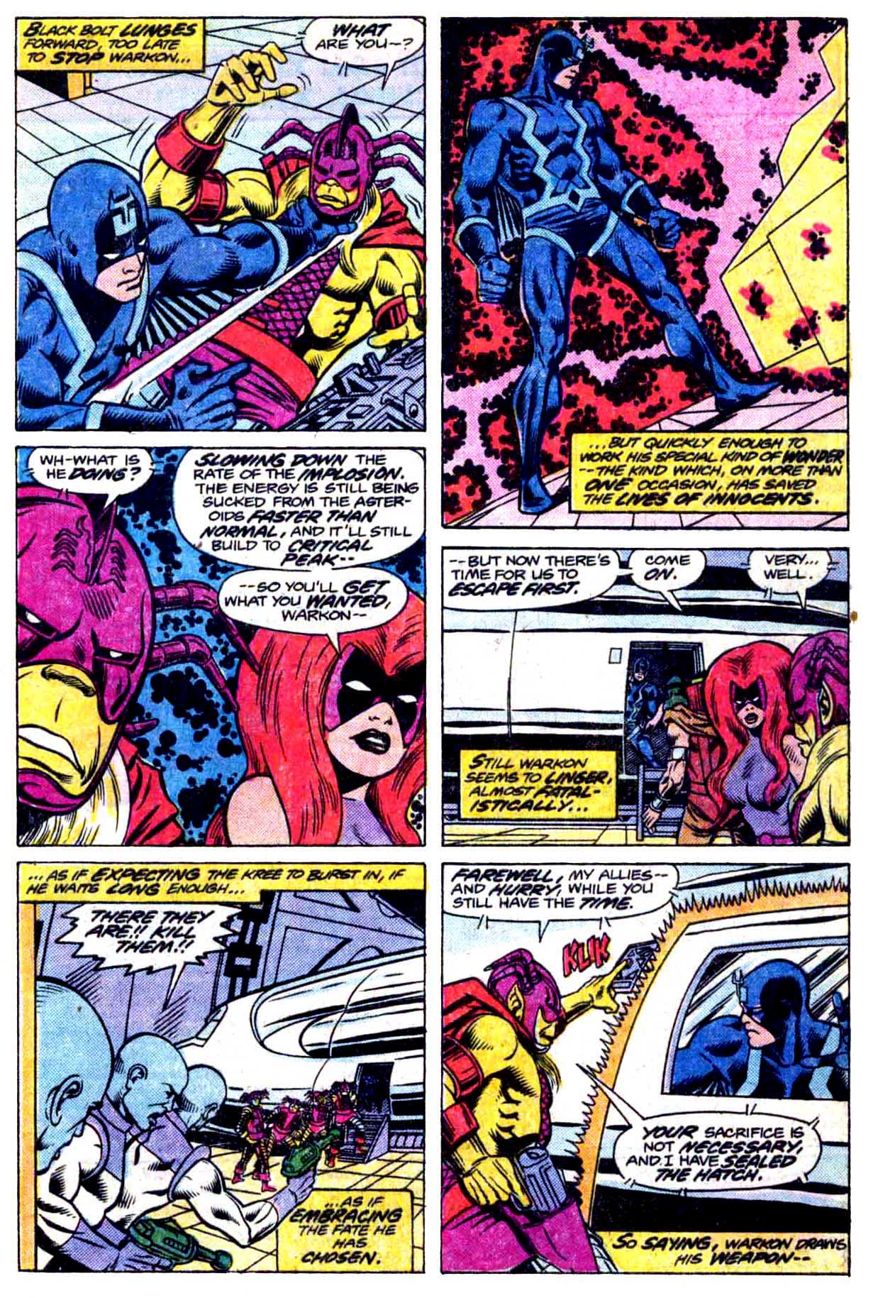 Read online Inhumans (1975) comic -  Issue #10 - 16