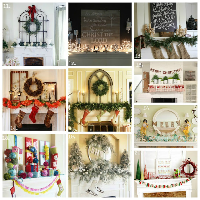 Christmas, crafts, DIY, desserts, 100, mantels