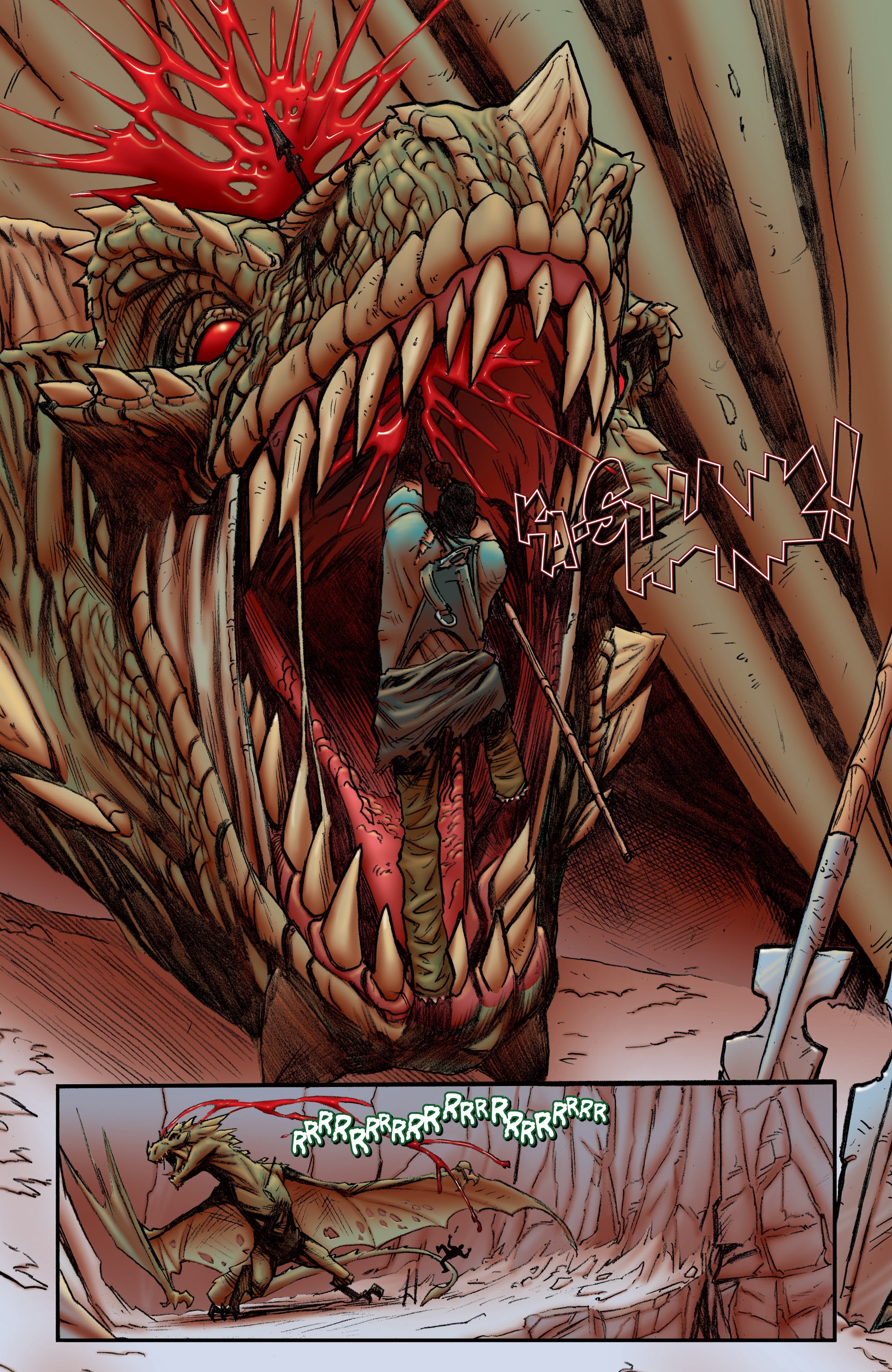 Read online A Town Called Dragon comic -  Issue #5 - 38