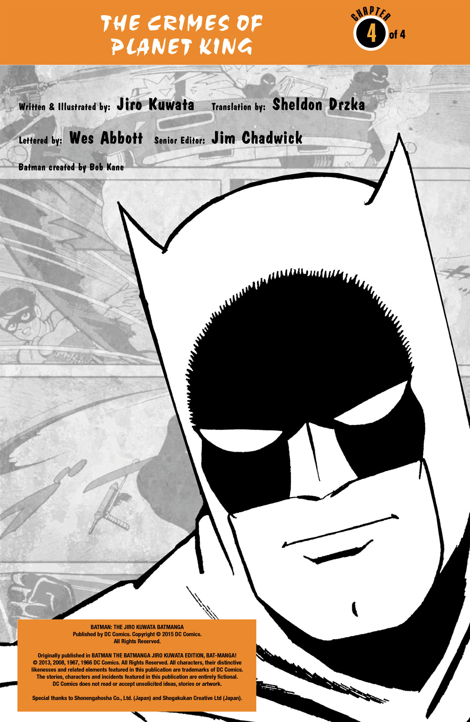 Read online Batman - The Jiro Kuwata Batmanga comic -  Issue #43 - 2