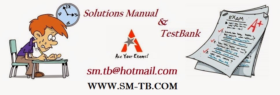 Solution Manual & Test Bank