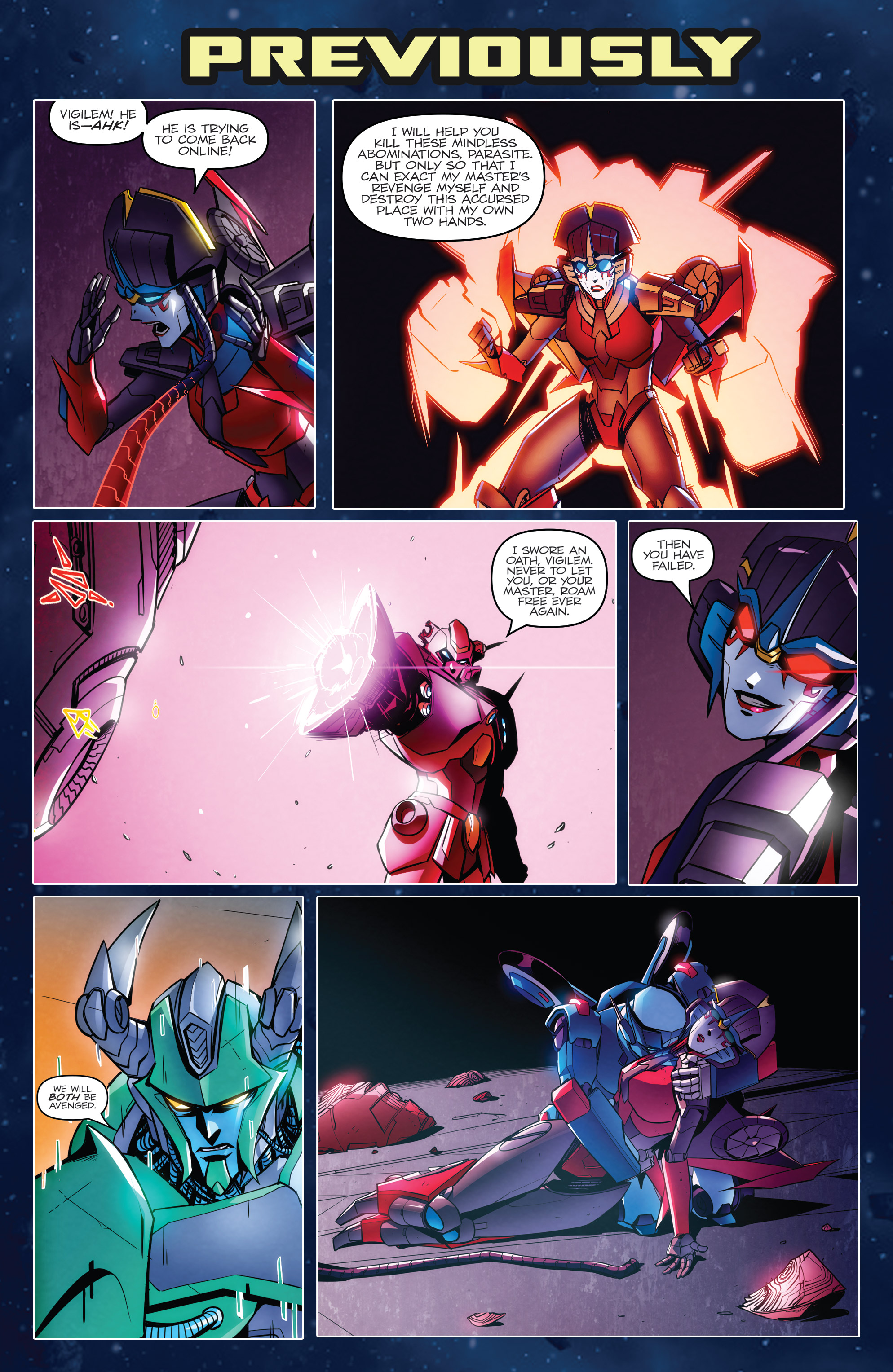 Read online Transformers: Till All Are One comic -  Issue #9 - 3