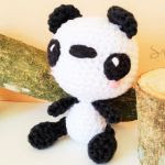 patron gratis oso panda  amigurumi | free pattern amigurumi panda bear