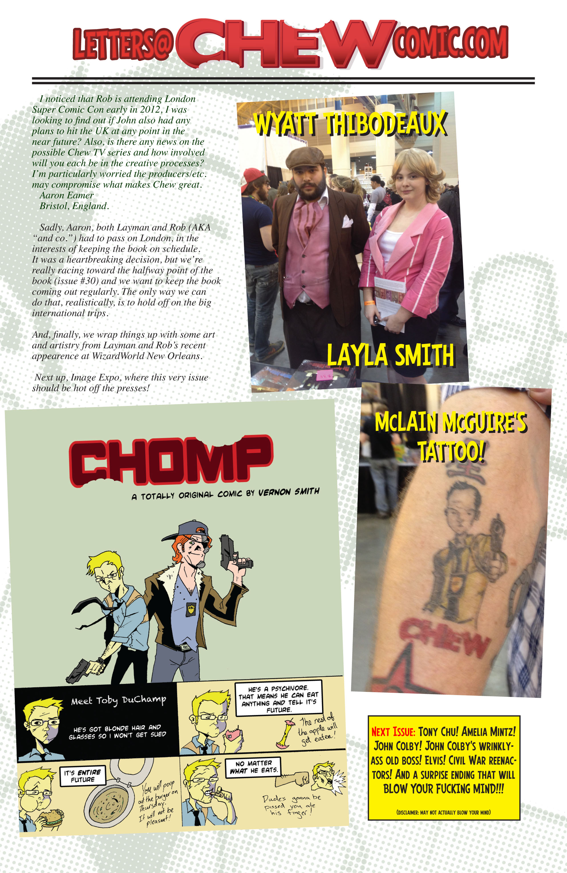 Read online Chew comic -  Issue #24 - 25