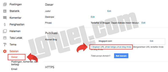 Mengatur Subdomain Untuk Blogger Mengatur Subdomain Untuk Blogger