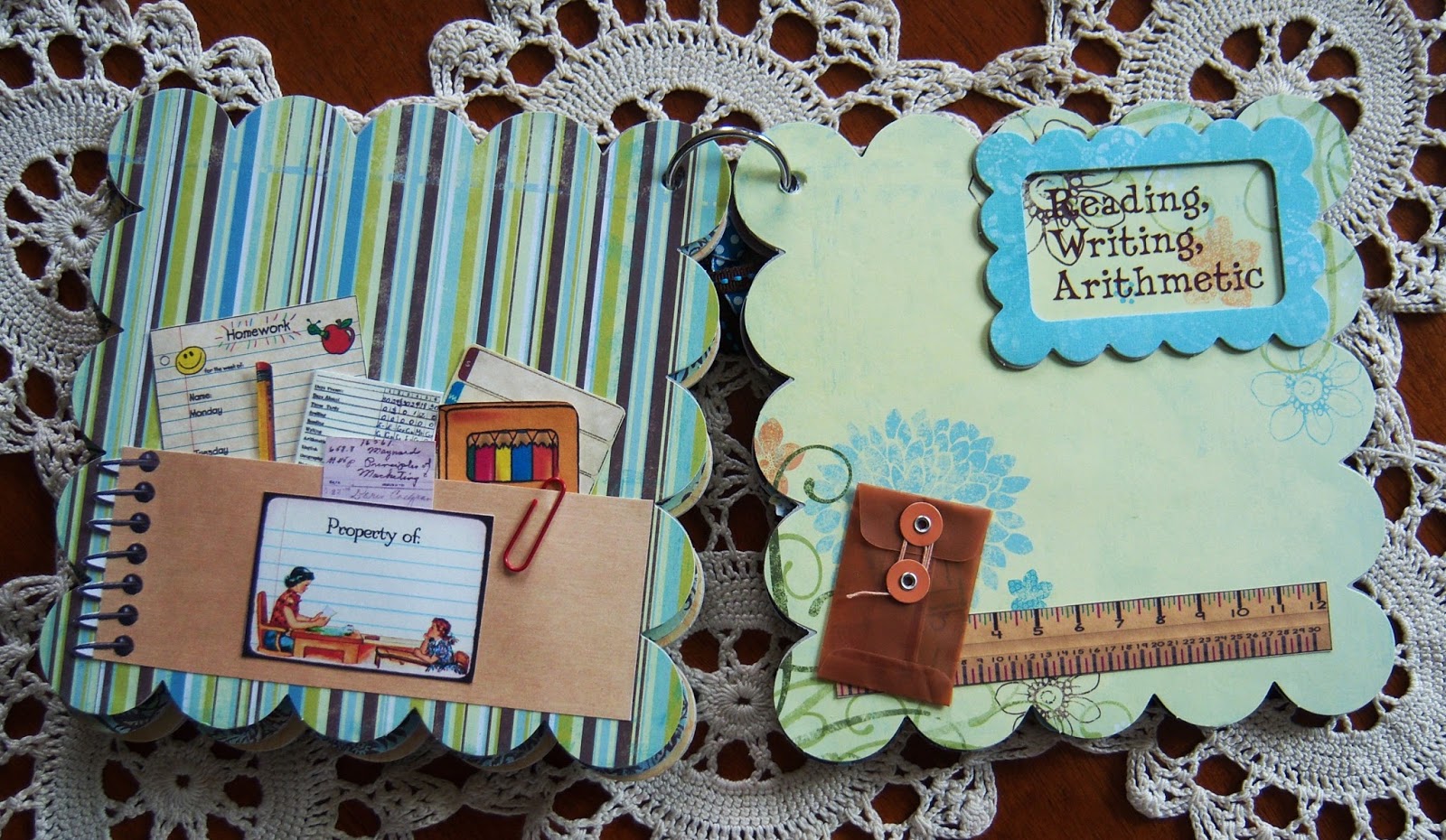 Shoregirl's Creations: School Mini Album