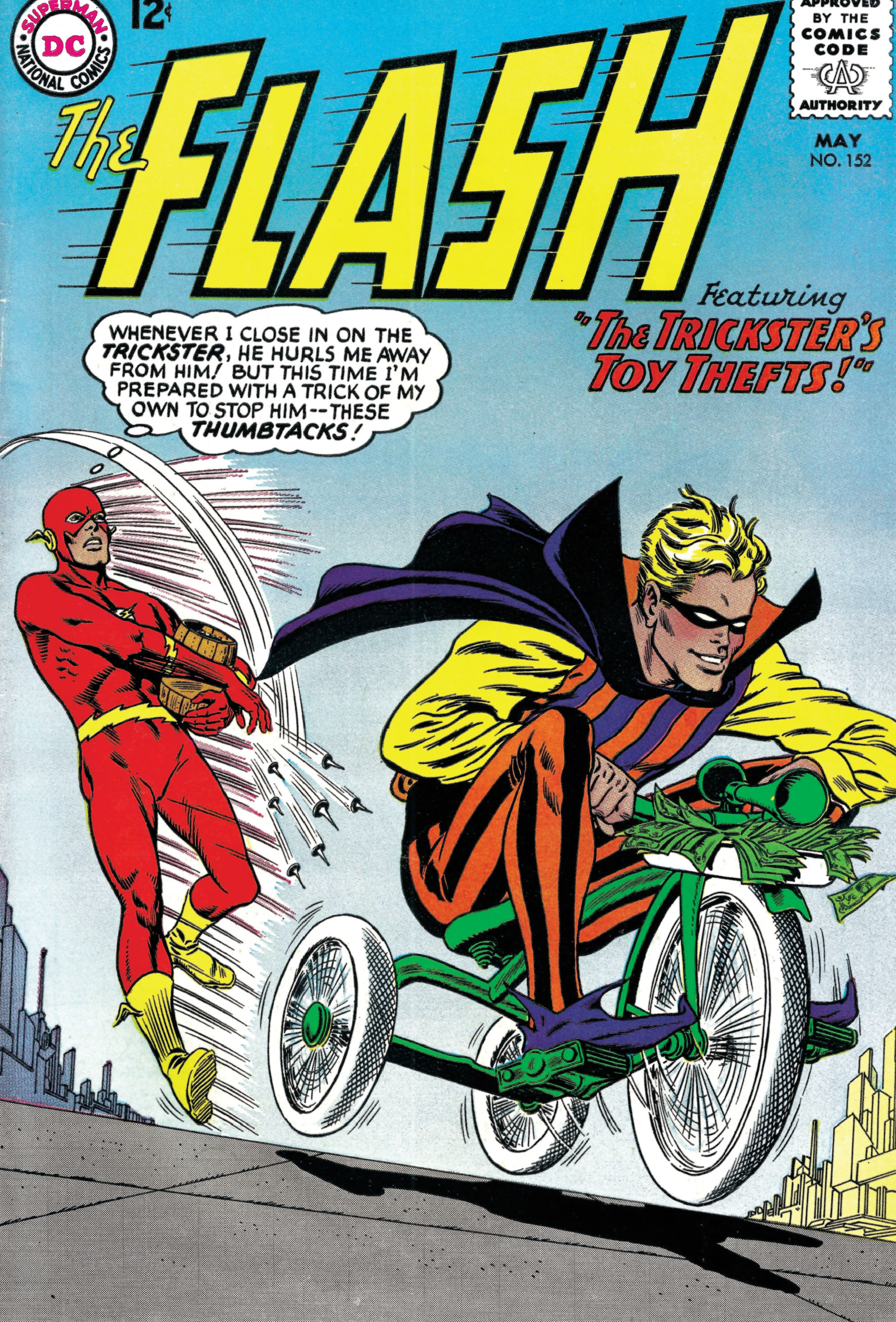 Read online The Flash (1959) comic -  Issue #152 - 1