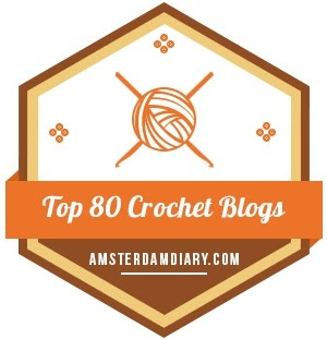 Connie's Spot© Awarded Top 80 Crochet Blog Award!!