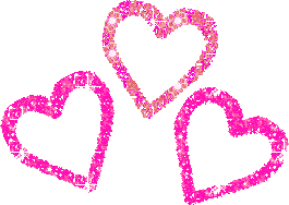 AKI GIFS: Gifs animados Coração Rosa
