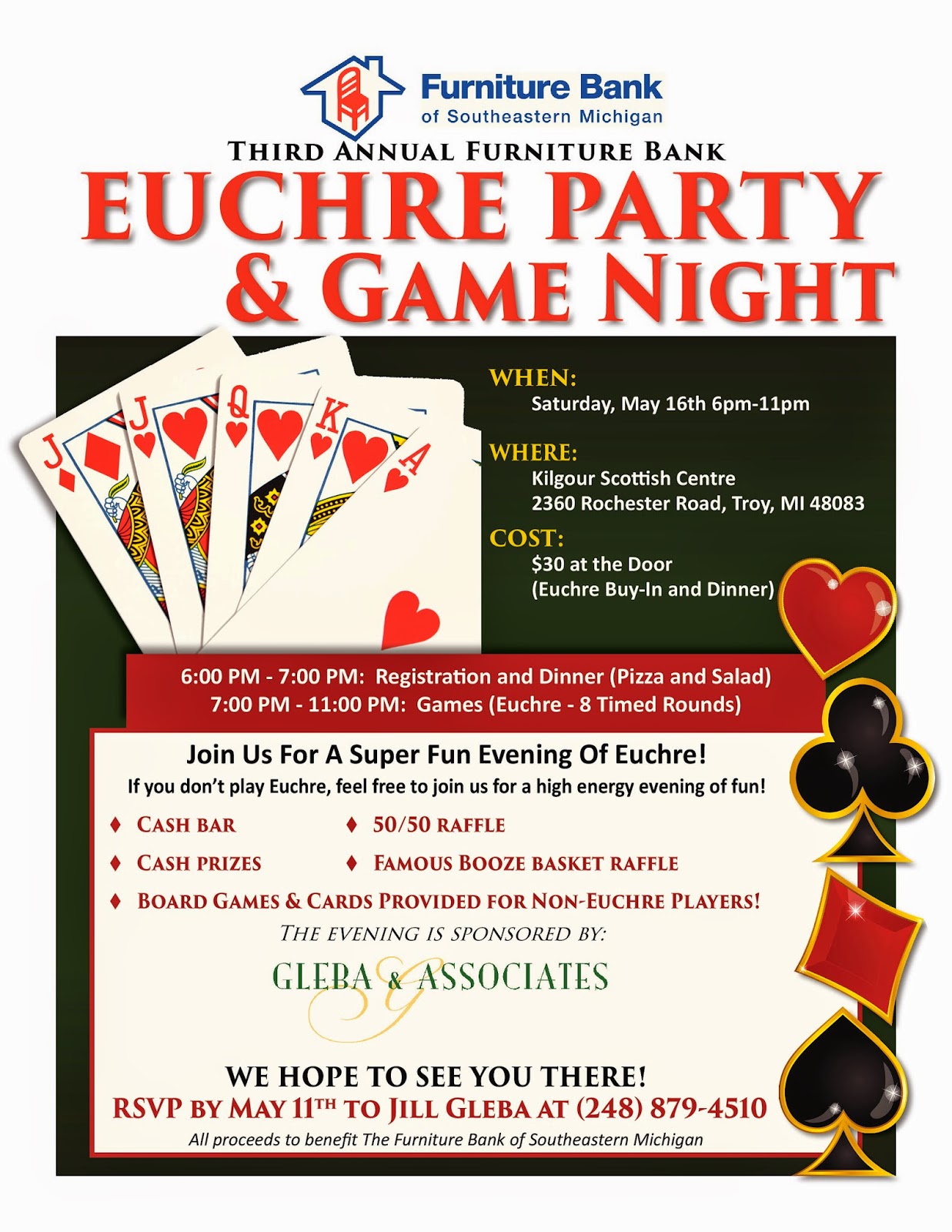 EuchreFunFREE Euchre Score Cards/RotationsEuchre TournamentsDetroit